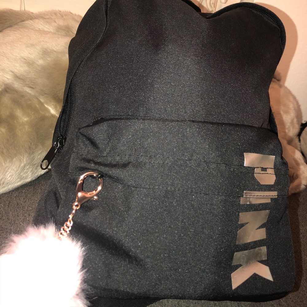 Black Backpack From Pink Brand
